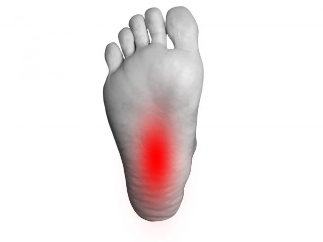 歩行中の踵や足の裏の痛みの原因は　　　　西大島の接骨院