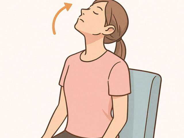 交通事故後の首の可動域を広げるストレッチ/江東区北砂