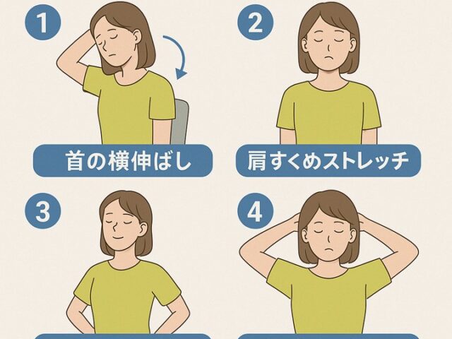 毎日できる頭痛予防ストレッチ/江東区北砂