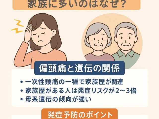めまいを伴う偏頭痛の特徴と治療法/江東区北砂