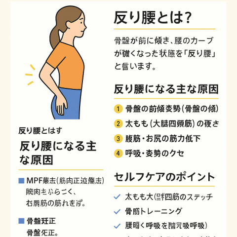 🦴 骨盤矯正と反り腰改善のポイント/江東区北砂
