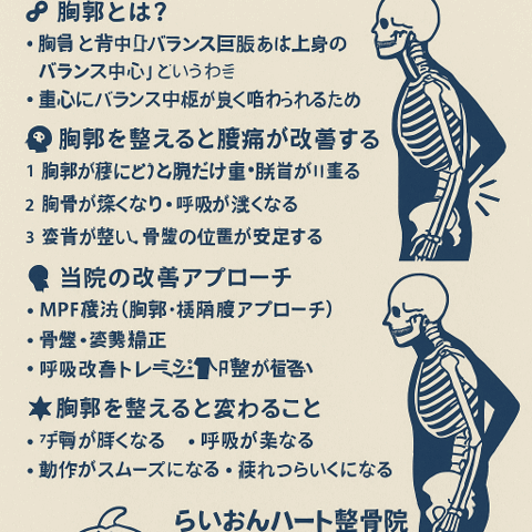 💡 腰痛と肩こりの併発原因とは？/江東区北砂
