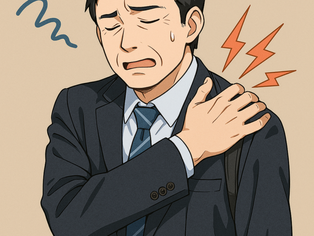 五十肩の原因　江東区大島