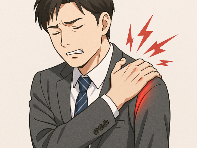 上腕二頭筋長頭炎の原因　江東区大島