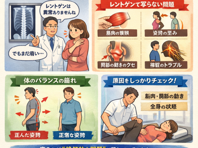 レントゲンで異常なし＝安心ではない/江東区北砂