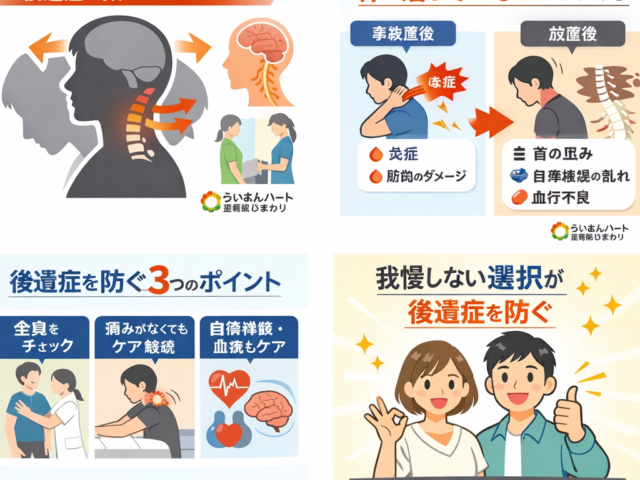 むちうちの後遺症を残さないために大切なこと/江東区北砂