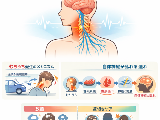 むちうちと自律神経の関係/江東区北砂