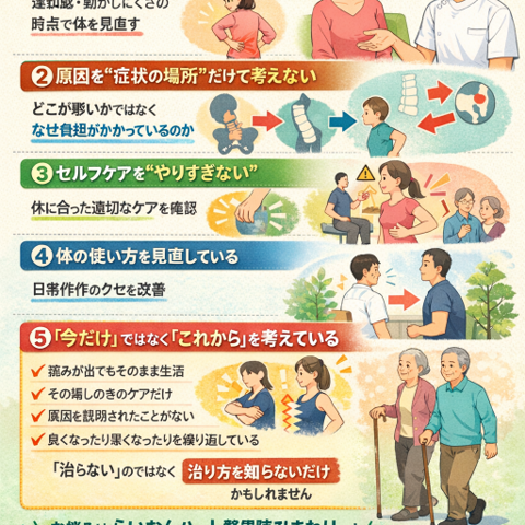 ちゃんと良くなる人がやっていること/江東区北砂