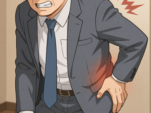 腰痛症が原因で腰が痛くなる　江東区大島