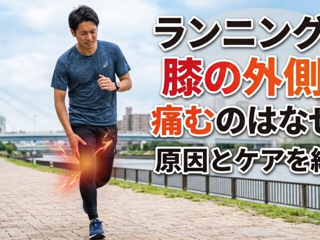 ランニングで膝の外側が痛むのはなぜ?原因とケア｜江東区北砂